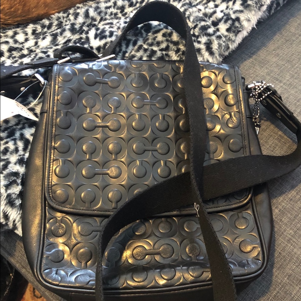 Coach NWT “C” Logo Map Bag